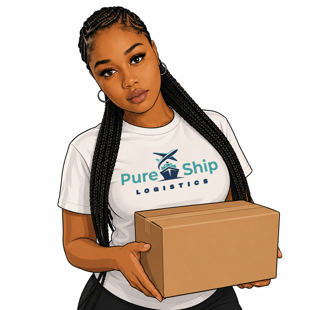 Pure Ship Logistics logo